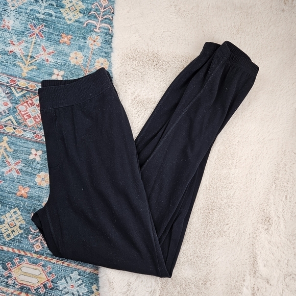 TNA Black Pull On Athletic Lounge Pants Small